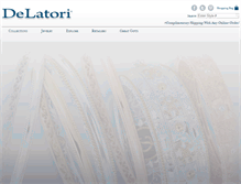 Tablet Screenshot of delatori.com